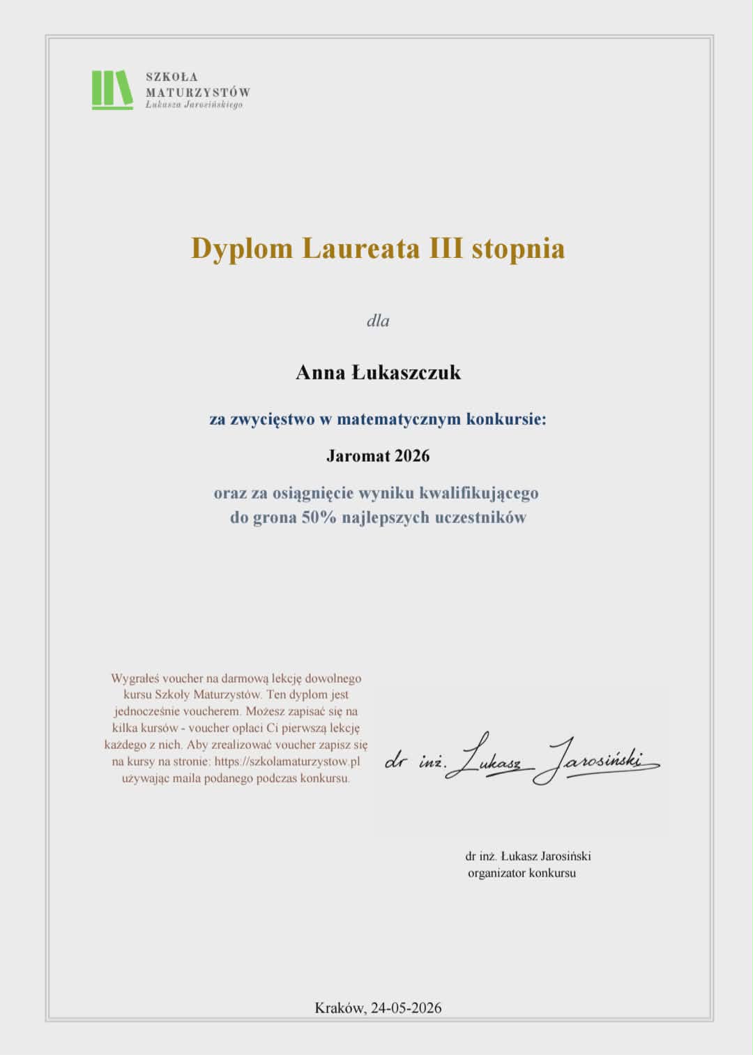 Dyplom 1