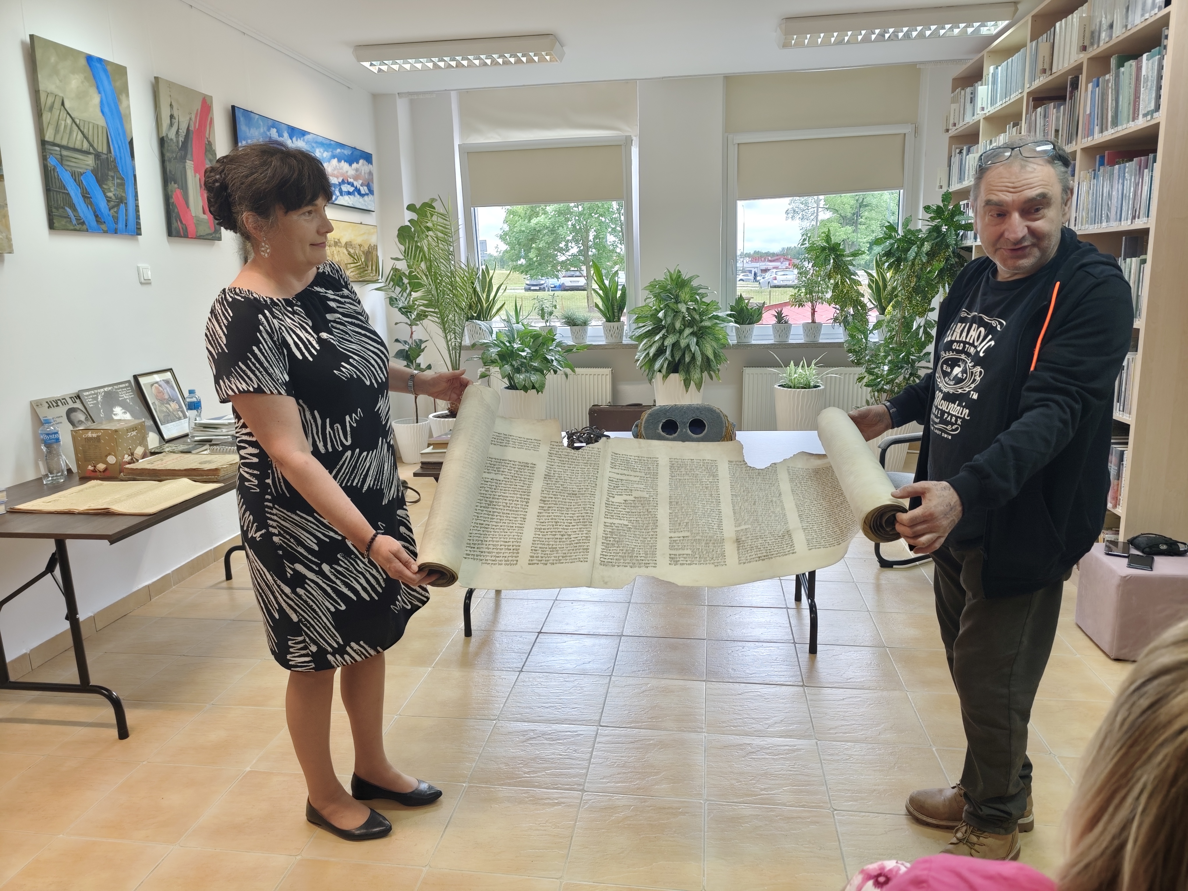 Gość spotkania - Pan Paweł Matraszek – Gospodarz Izby Pamięci Żydów Lublina