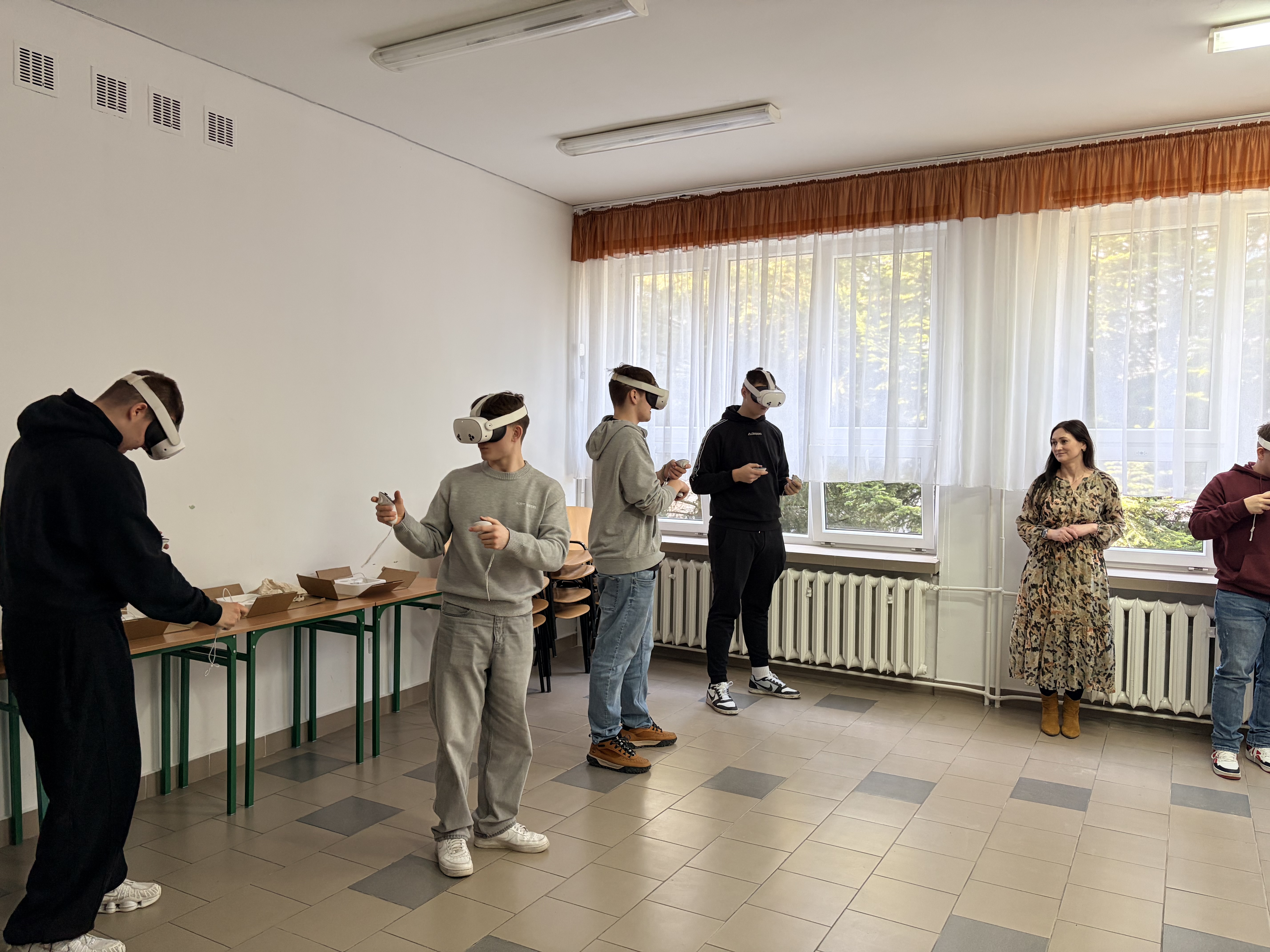 Uczniowie podczas warsztatów 