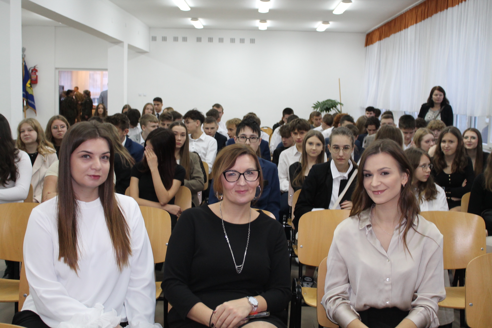 Wychowawcy klas pierwszych - Dominika Dziedzicka, Anna Korszla-Mazurek, Alicja Pokrywka